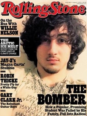 Heboh Kemunculan Bomber Boston di Cover Majalah Rolling Stone