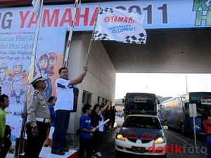 Yamaha Ajak 500 Bikers Mudik Bareng