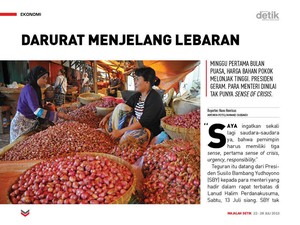 Darurat Menjelang Lebaran