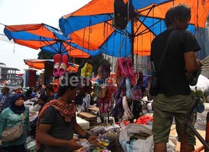Pedagang Ngaku Lebih Enak Zaman Hercules