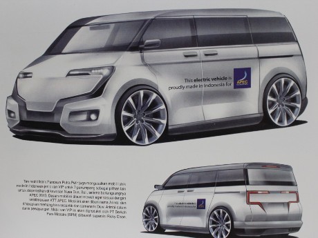 Executive Car Listrik dari Depok Lebih Hebat dari Alphard