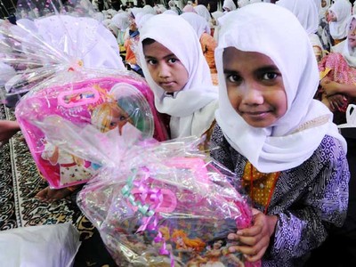 NU DKI Jakarta Bagi-bagi Bingkisan Ramadan