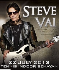 5 Alasan Nonton Konser Steve Vai Malam Ini