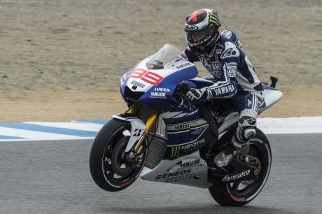 Terlalu Banyak Obat Bius Bikin Lorenzo Kesulitan di Laguna Seca