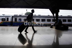 32% Traveler Pilih Mudik Naik Kereta Api