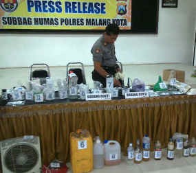 Home Industry Sabu di Pasuruan Dibongkar