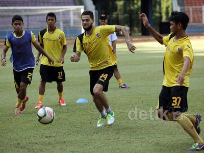 Jelang Lawan Persija, Sriwijaya Latihan di GBK