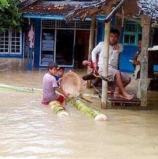 200 Rumah di Lampung Terendam Banjir 