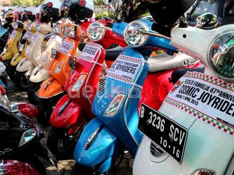 Piaggio Belum Minat Bangun Pabrik di Indonesia