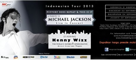 Kembaran Michael Jackson Akan Tampil di Indonesia 