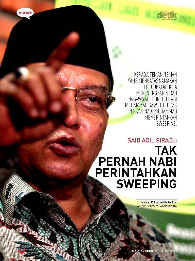 PBNU Dukung Sikap Tegas SBY Terhadap FPI