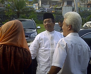 Bertemu Mahfud MD, Hari Sabarno Curhat Soal Lapas Sukamiskin