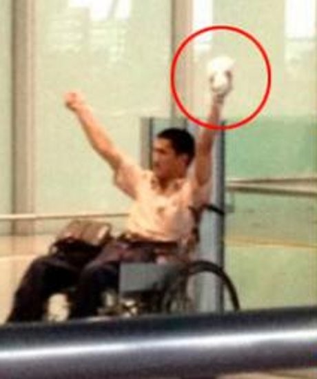 Ledakkan Bom di Bandara China, Pria Berkursi Roda Ditahan