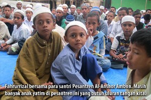 Pesantren Al-Anshor, Tempat Nyantrinya Anak-anak Korban Konflik Ambon