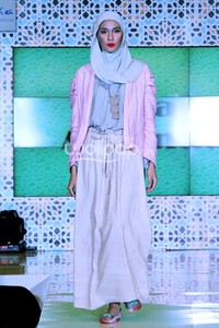 Jakarta - Indonesia. Ria Miranda Ramadhan Runway 2014 at Grand Atrium Kota Kasablanka. 27 Juli 2013. Jakarta. [Foto: Mohammad Abduh/Wolipop]
