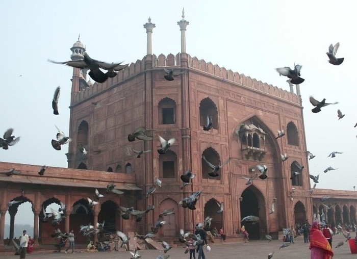 Lebaran di India, Paling Ramai di Masjid Jama, Delhi