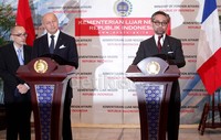 Prancis merupakan investor terbesar ke-4 di Indonesia dengan nilai investasi mencapai US$158,7 juta (2012)