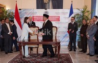 Menteri PAN dan RB Abu Bakar membuat kerjasama bidang reformasi birokrasi dengan  Dubes Prancis untuk Indonesia.