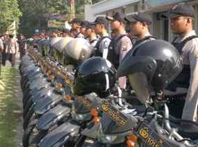 950 Personel Diterjunkan di Wilayah Sidoarjo Saat Lebaran