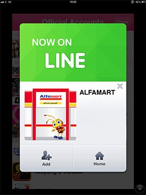 Luncurkan Official Accounts LINE, Alfamart Semakin Dekat Dengan Pelanggan