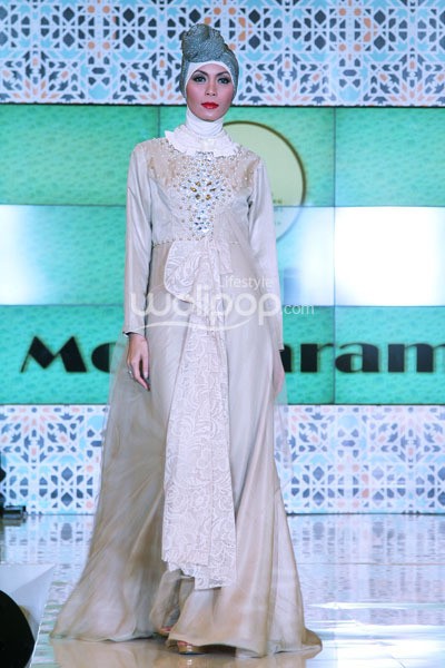 Jakarta - Indonesia. Malik Moestaram Ramadhan Runway 2014 at Grand Atrium Kota Kasablanka. 27 Juli 2013. Jakarta. [Foto: Mohammad Abduh/Wolipop]
