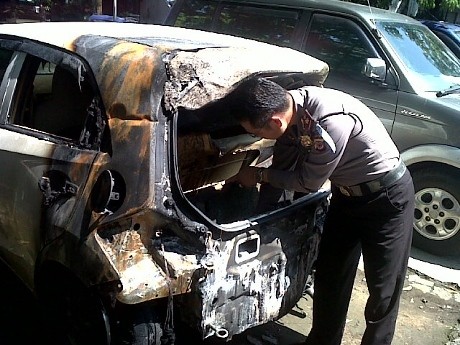 Honda Brio Mahasiswi Unpar Terbakar, Polisi: Dia Ngaku Tak Punya Musuh