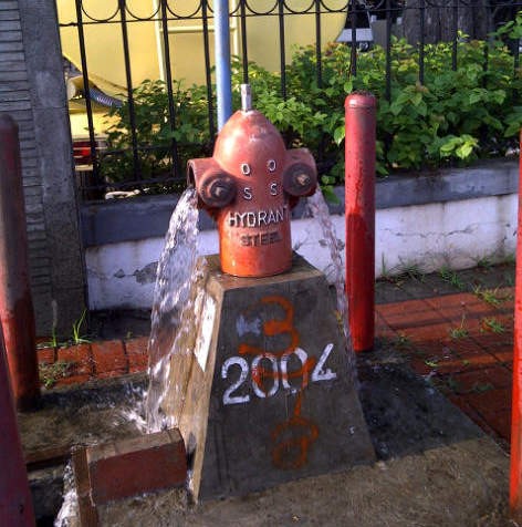 Penutup Hydrant di Kober Hilang, Sudah 2 Hari Air Meluber ke Jalanan