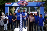 Para pemudik dilepas.