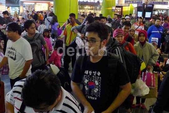 Pemudik via Stasiun Gambir Sudah Mencapai 11 Ribu Orang