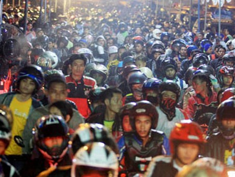 Pemudik dengan Motor Diprediksi Menurun