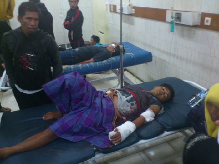 Sadis! Empat Remaja di Garut Dibacok Anggota Geng Motor