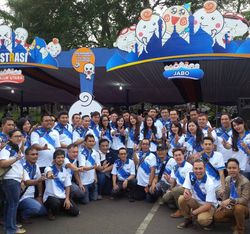 1.300 Frontliner Mudik Bareng XL