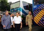 SBY Sidak Pemudik Bus dan Kereta Api