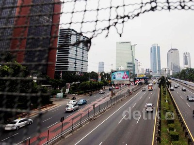 Ditinggal Mudik, Jakarta Mulai Lengang