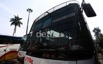 Bus NPM Pasang Jaring Besi Hindari Lemparan Batu