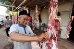 Pedagang Daging Musiman Mulai Bermunculan