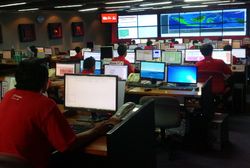 Memantau Trafik Lebaran dari NOC Telkomsel