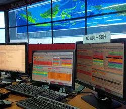Memantau Trafik Lebaran dari NOC Telkomsel