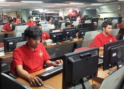 Memantau Trafik Lebaran dari NOC Telkomsel
