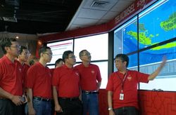 Memantau Trafik Lebaran dari NOC Telkomsel