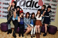 Cherrybelle saat ditemui di kantor i Radio, Sarinah, Jakarta Pusat, Selasa (6/8/2013). Noel/detikHOT.