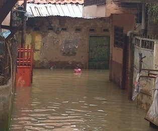 Ini Lokasi Banjir di Jakarta Saat Hari Lebaran