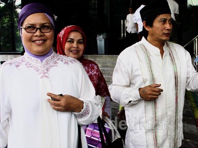 Keluarga Rusli Zainal datang Menjenguk