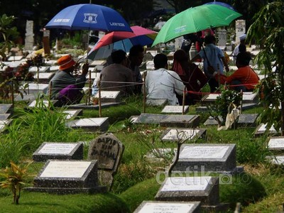 TPU Rawamangun Ramai Peziarah