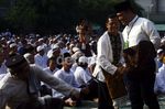Tahanan KPK Salat Id di LP Cipinang