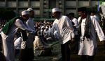 Tahanan KPK Salat Id di LP Cipinang