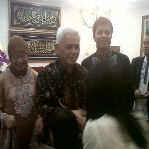 Open House Lebaran, Rumah Dinas Hatta Disambangi Pejabat Hingga Artis Dewi Sanca