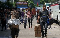 Diperkirakan puncak arus balik di Terminal Lebak Bulus terjadi pada Minggu (11/08) besok.