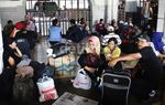 Stasiun Senen Masih Dipenuhi Pemudik