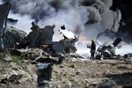 Pesawat Militer Ethiopia Terbakar di Somalia
